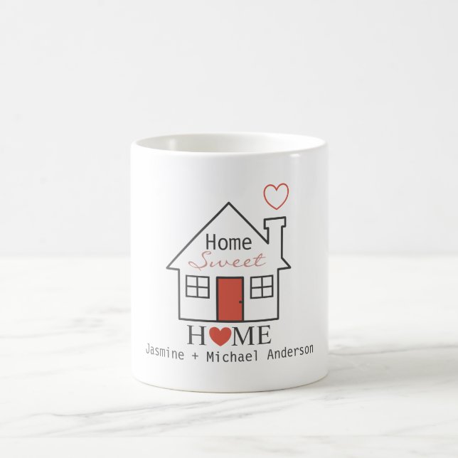 Home Sweet Home Personalised  Coffee Mug (Center)