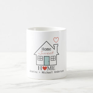 Home Sweet Home personalised Coffee Mug