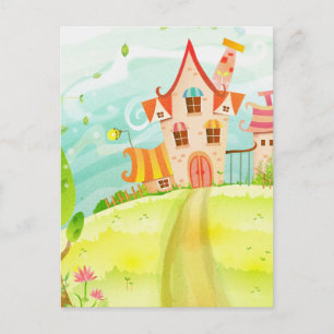 home sweet home postcard