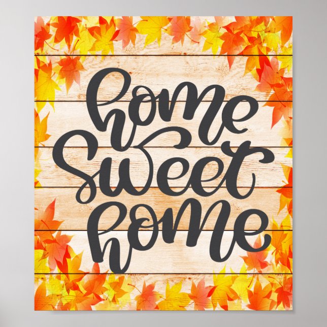 Home Sweet Home Poster (Front)