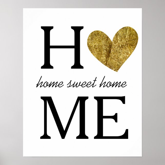 Home Sweet Home Poster (Front)