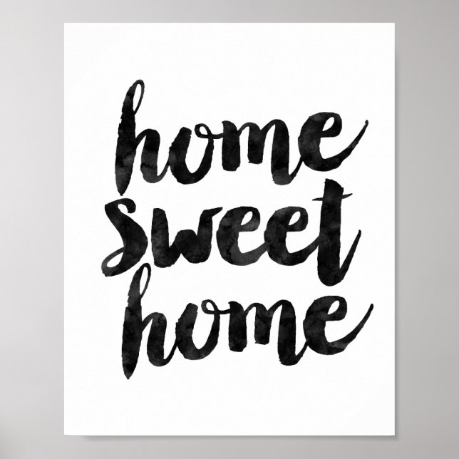 Home Sweet Home Poster (Front)