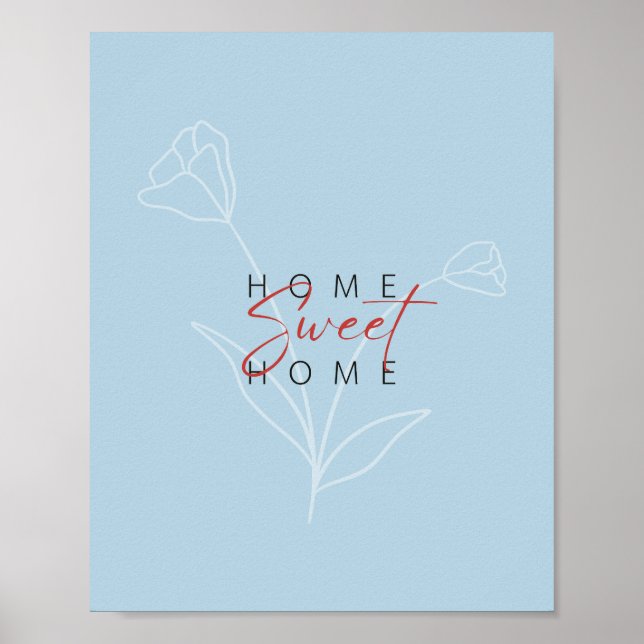 home sweet home poster (Front)
