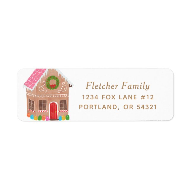 Home Sweet Home Return Address Label (Front)