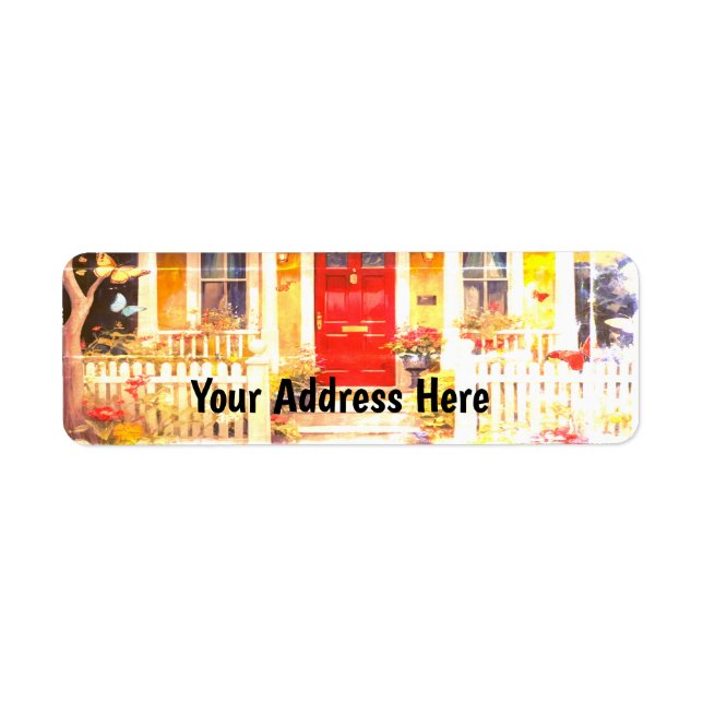 Home Sweet Home Return Address Label (Front)