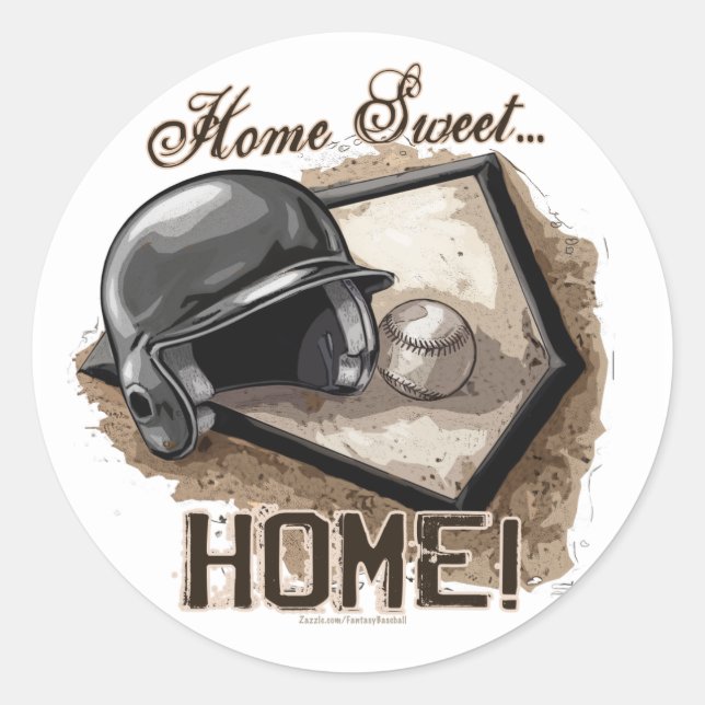 Home Sweet Home! Sticker (Front)