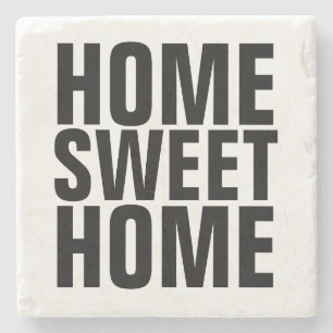 HOME SWEET HOME STONE COASTERS