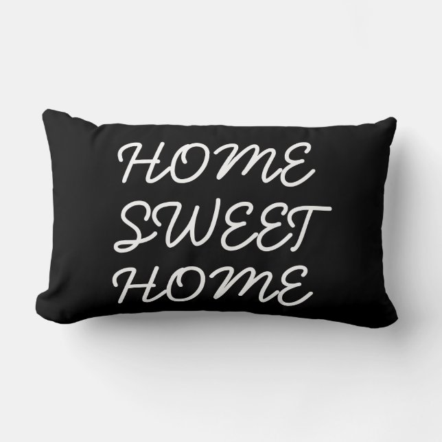 HOME SWEET HOME, throw pillow (Front)