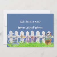 Home Sweet Home White Picket Fence New Address