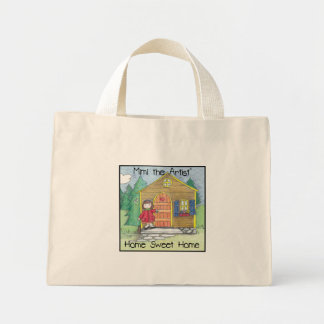 Home Sweet Home with Mimi the Artist! Mini Tote Bag