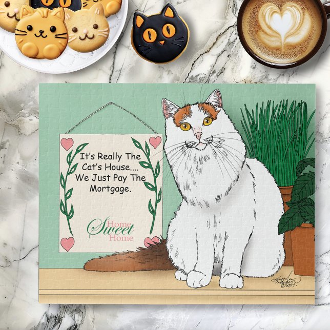 Home Sweet Kitty Home Jigsaw Puzzle (Creator Uploaded)