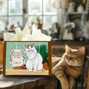 Home Sweet Kitty Home Large Gift Bag