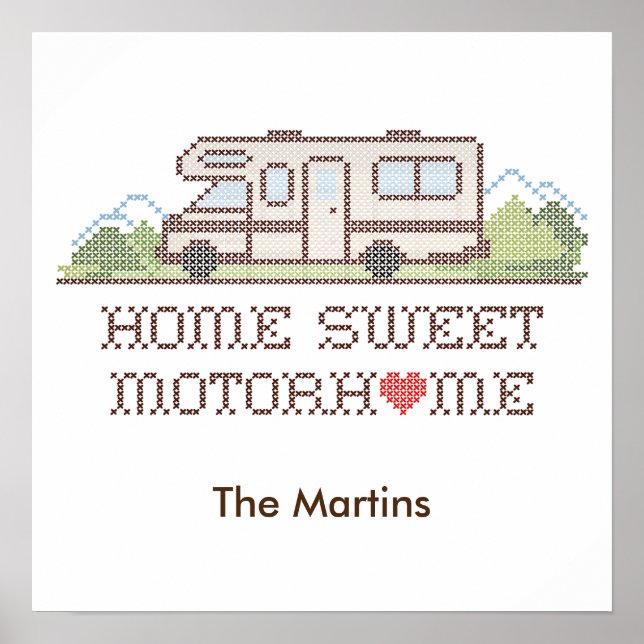 Home Sweet Motor Home Poster (Front)