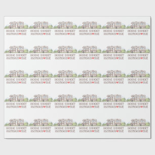 Home Sweet Motor Home Wrapping Paper