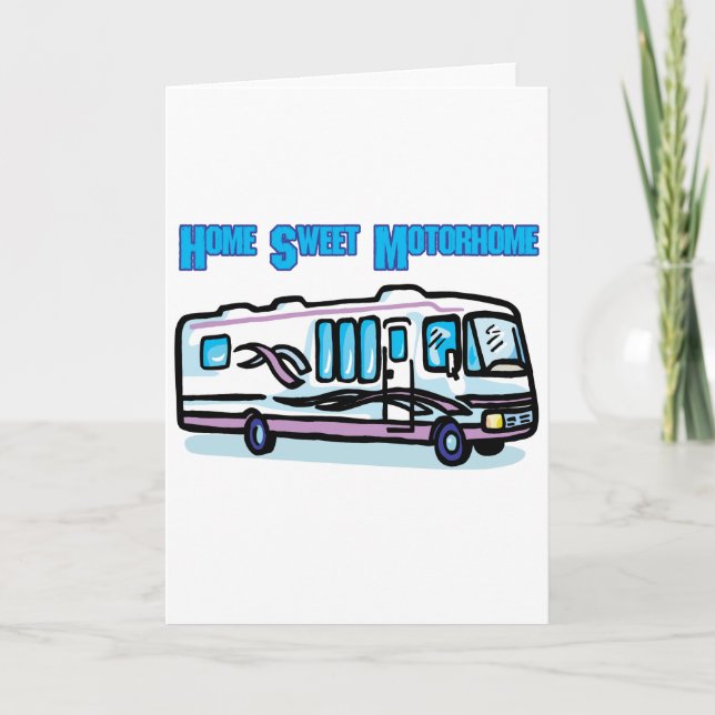 Home Sweet Motorhome Card (Front)