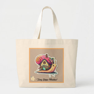"Home Sweet Shelter" Large Tote Bag