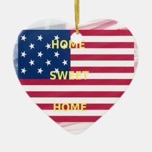 Home Swet Home Ceramic Ornament