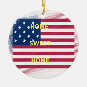 Home Swet Home Ceramic Tree Decoration