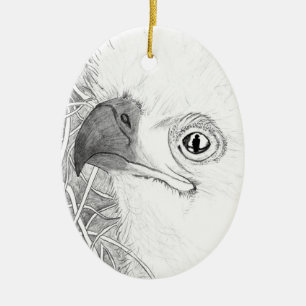 HOME SWFL EAGLE NEST KEEPING AN EYE ON THE FUTURE CERAMIC ORNAMENT