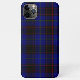 Home tartan blue black plaid iPhone 11 pro max case