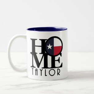 HOME Taylor Texas Two-Tone Coffee Mug