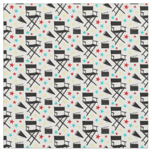 Home theatre mixed movie pattern material fabric
