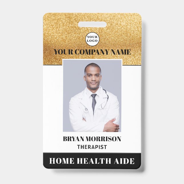 Home Therapist Photo ID Badge (Front)