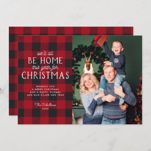 Home This Year for Christmas   Holiday Photo Card