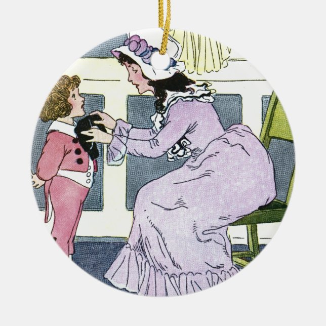 Home Ties Ceramic Tree Decoration (Front)