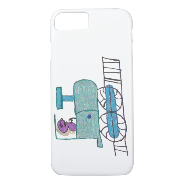 Home Time iPhone 8/7/SE2/SE3 Case (Back)