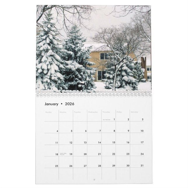 home town calendar (Jan 2026)