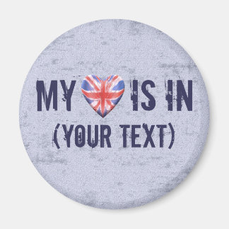 Home Town Heart Magnet