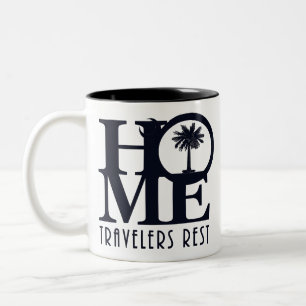 HOME Travelers Rest 11oz Two-Tone Coffee Mug