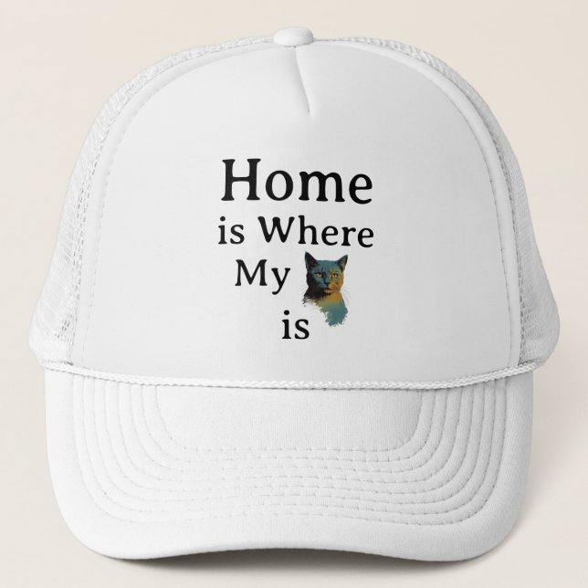 Home Trucker Hat (Front)