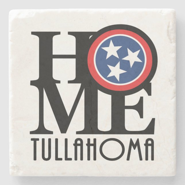 HOME Tullahoma TN Stone Coaster (Front)