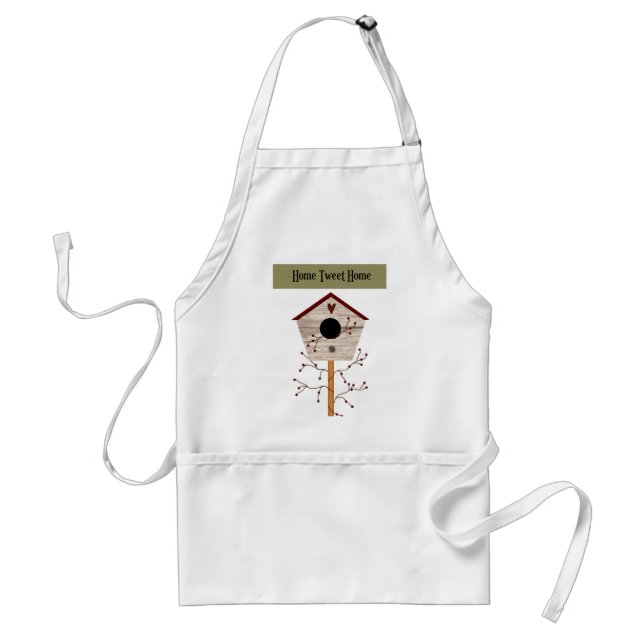 Home Tweet Home Apron (Front)
