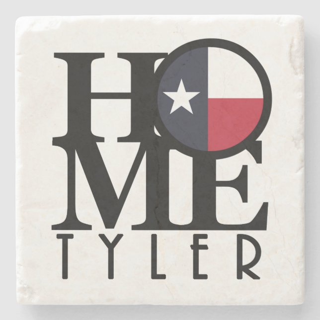 HOME Tyler Texas Stone Coaster (Front)