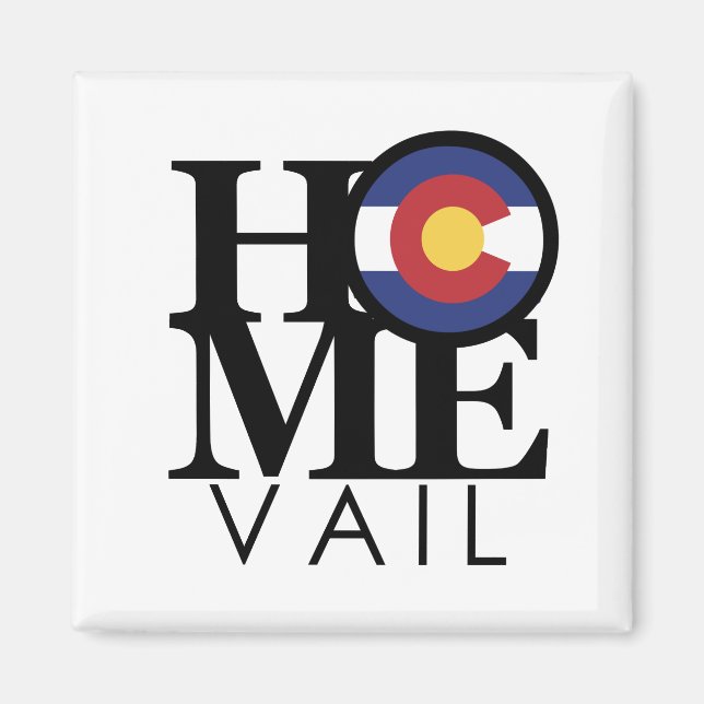 HOME Vail CO Magnet (Front)