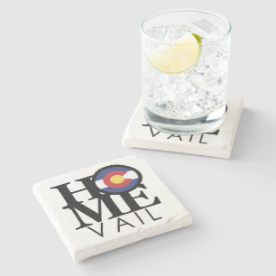 HOME Vail Colorado Stone Coaster