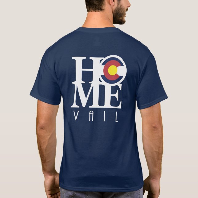 HOME Vail Colorado T-Shirt (Back)