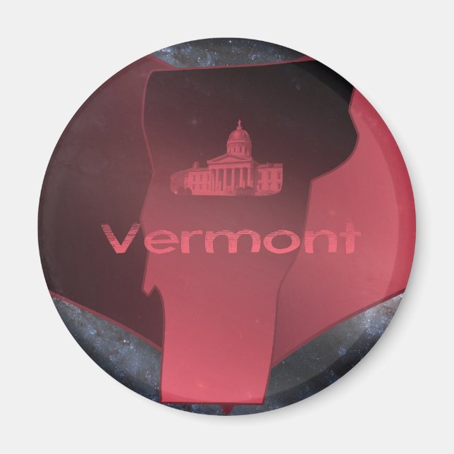 Home Vermont Magnet (Front)