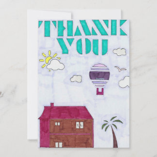 Home View Thank You Card