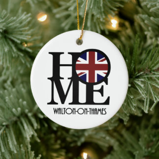 HOME Walton-On-Thames Ceramic Ornament