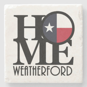 HOME Weatherford Texas Stone Coaster
