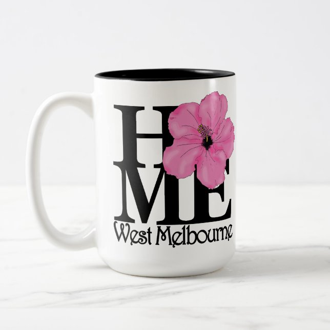 HOME West Melbourne 15 oz Two-Tone Coffee Mug (Left)