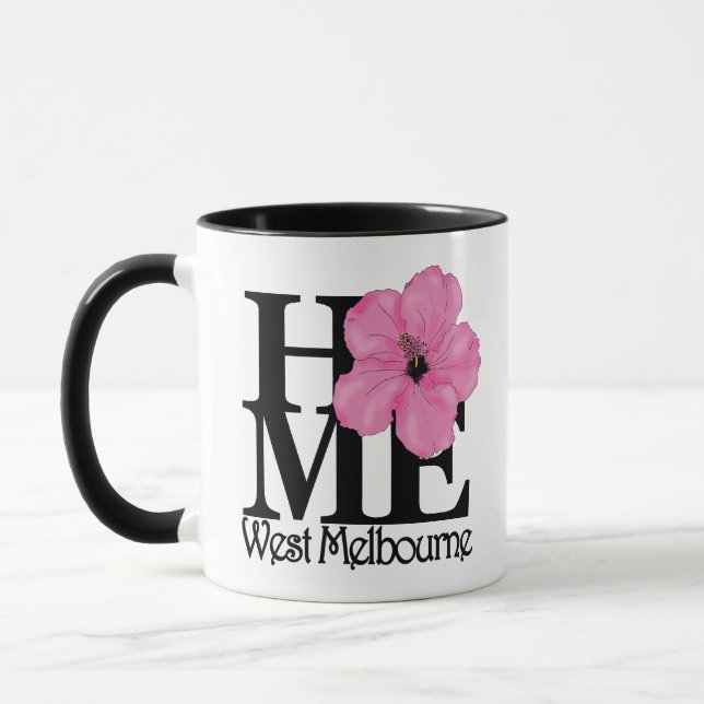 HOME West Melbourne Pink 11oz Mug (Left)