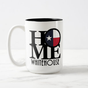 HOME whitehouse Texas 15oz Two-Tone Coffee Mug