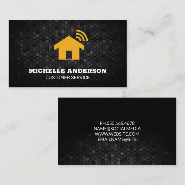Home Wifi | Technology WFH Business Card (Front/Back)