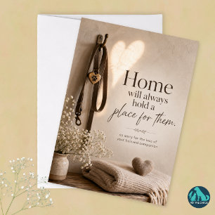Home Will Always Hold a Place Pet Sympathy Card