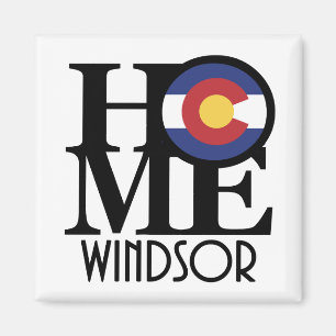 HOME Windsor Colorado Magnet